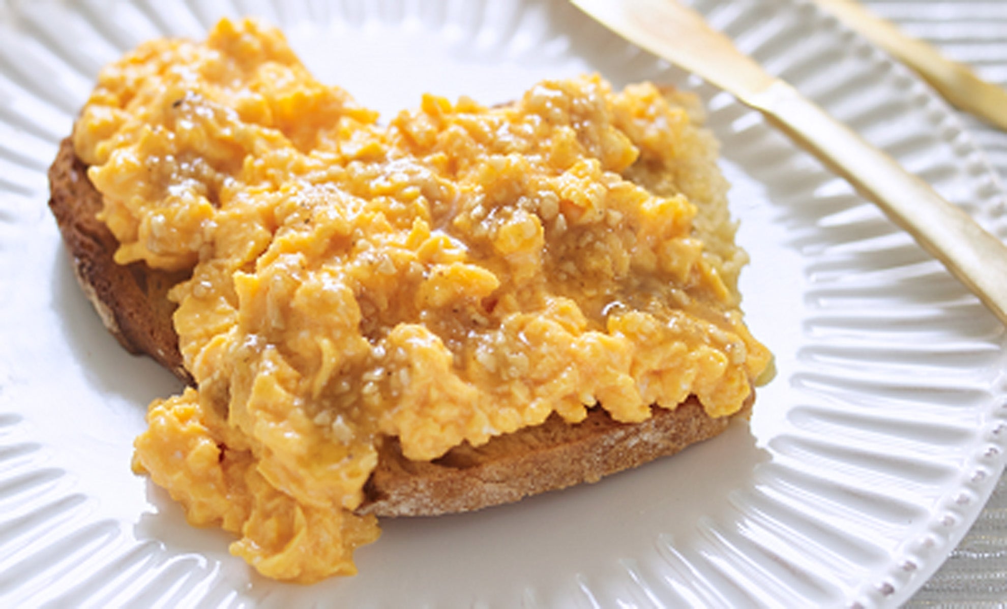 Truffle Scrambled Eggs - Life's Ambrosia