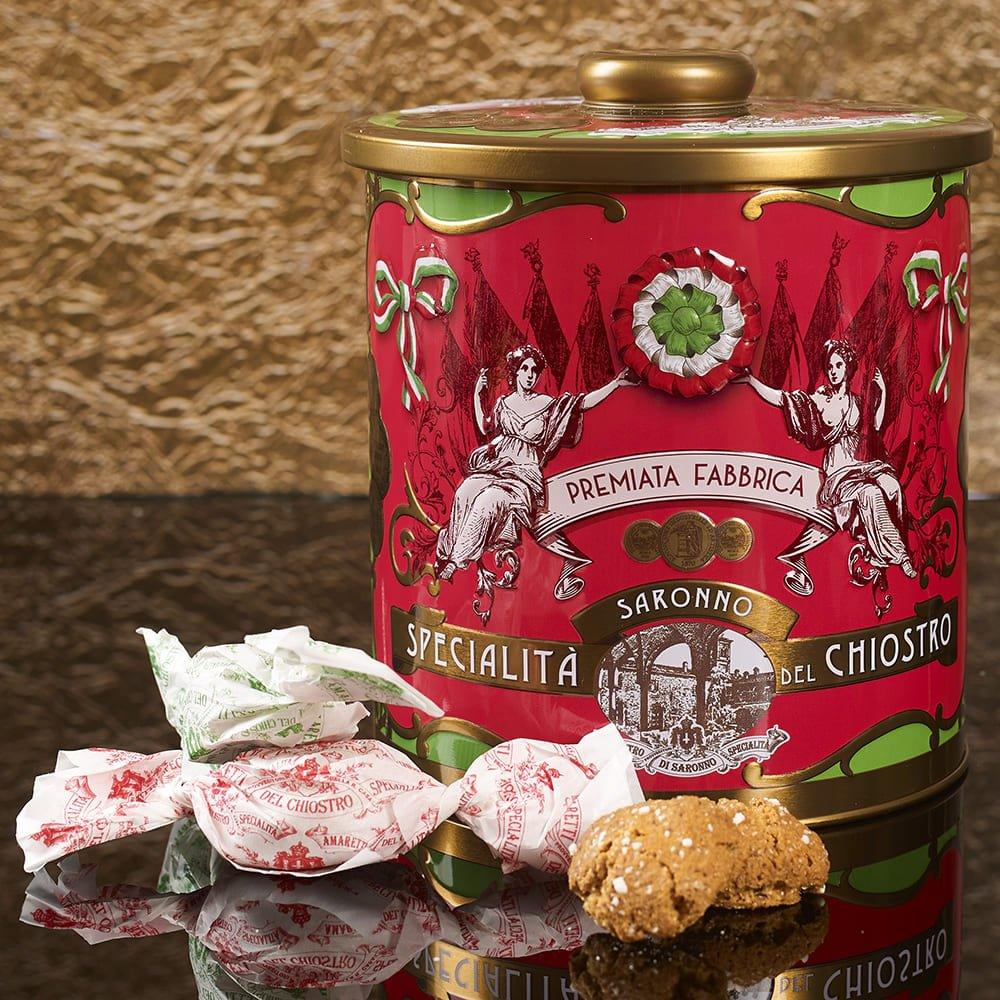 Crunchy Amaretti, Baci and Cantuccini 200g by Lazzaroni Chiostro di Saronno