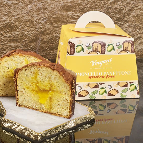 Vergani - Panettone italien artisanal Limoncelllo et zestes de