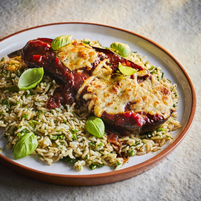 Barbera Roasted Aubergines