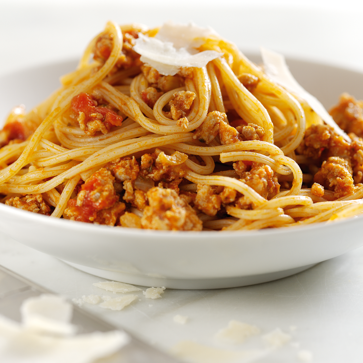 Turkey Bolognese with Sun-Dried Tomato Pesto