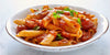 Penne with Whole Cherry Tomato & Basil Sauce