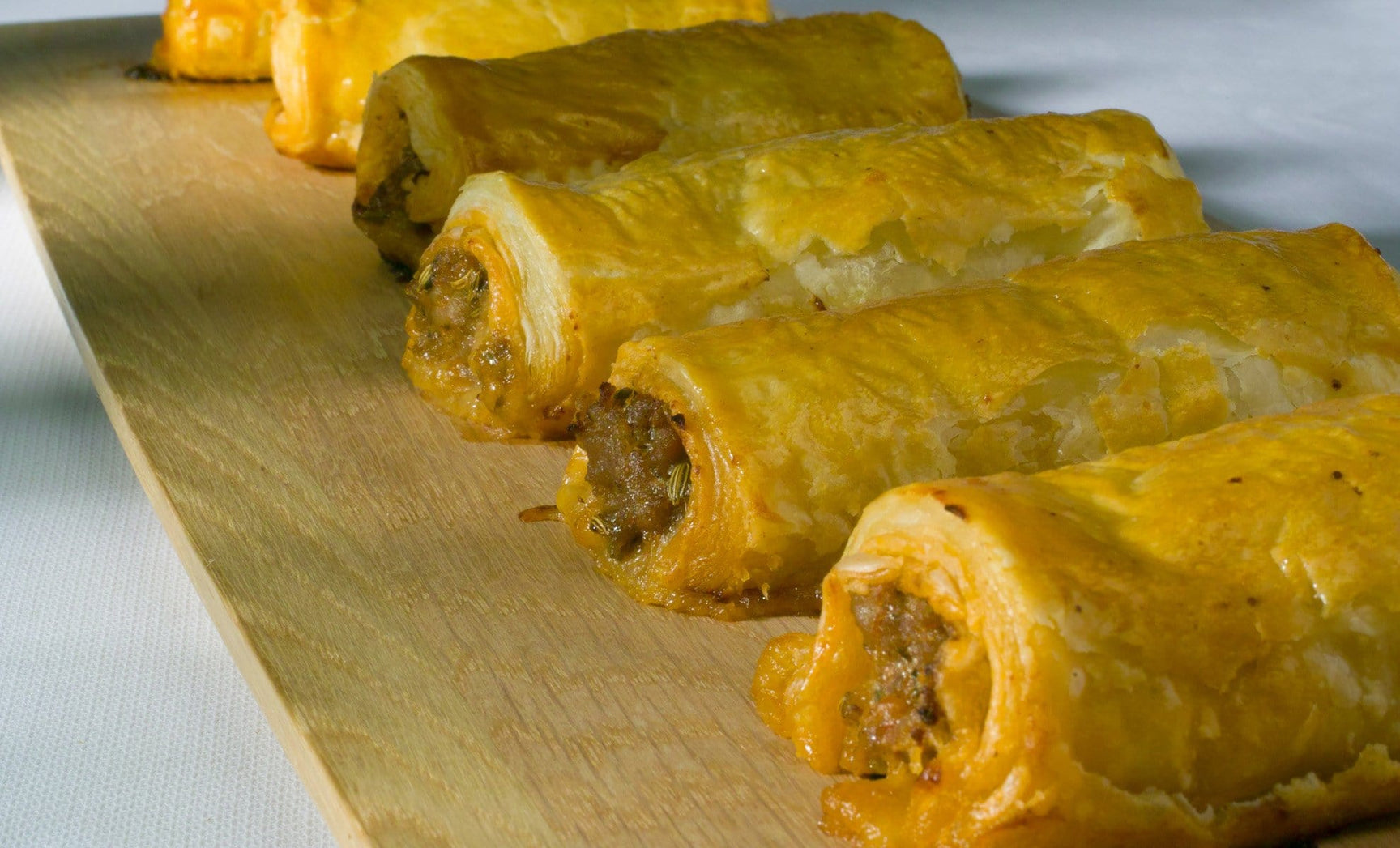 Sun-Dried Tomato Pesto Sausage Rolls