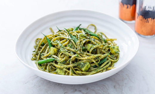 Vegan Pesto Pasta Alla Genovese