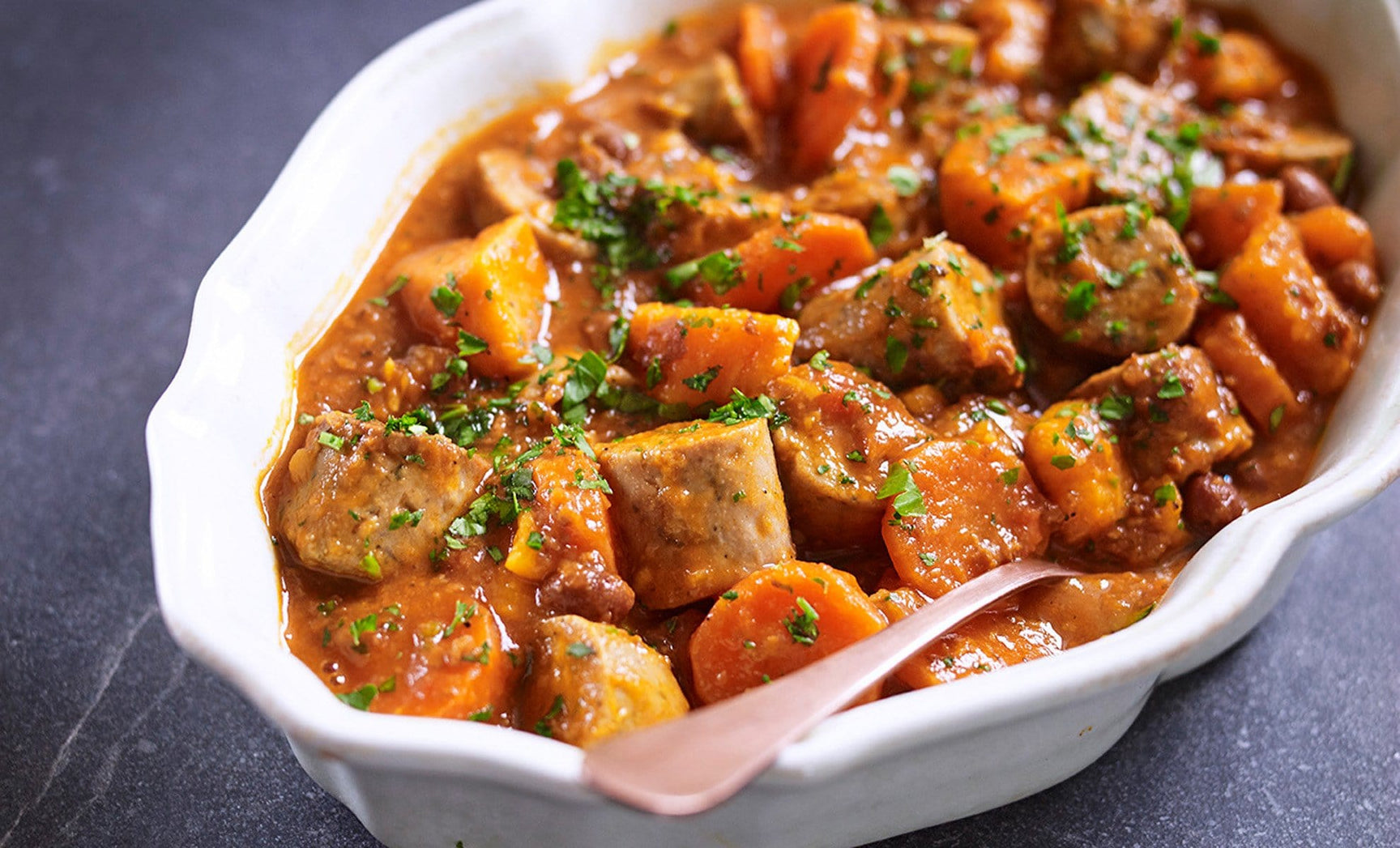 Vegan Sausage Casserole