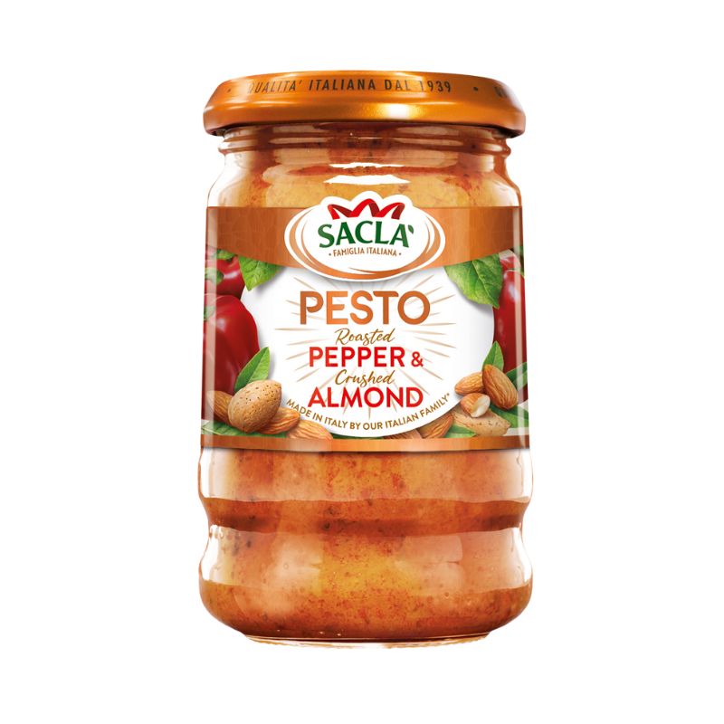 Roasted Pepper & Almond Pesto