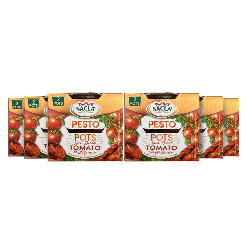 Sacla' Sun-dried Tomato Pesto Pots 2 x 45g