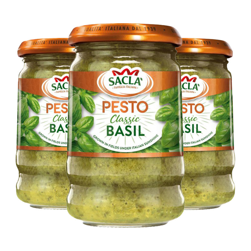 Sacla' Classic Basil Pesto 190g