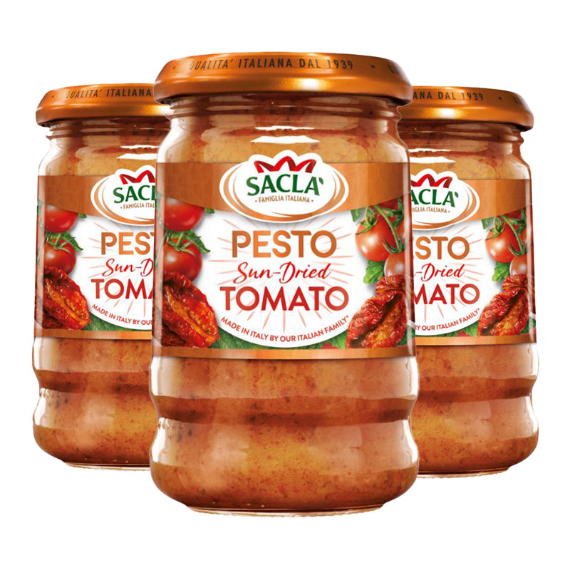 Sacla' Sun-Dried Tomato Pesto 190g