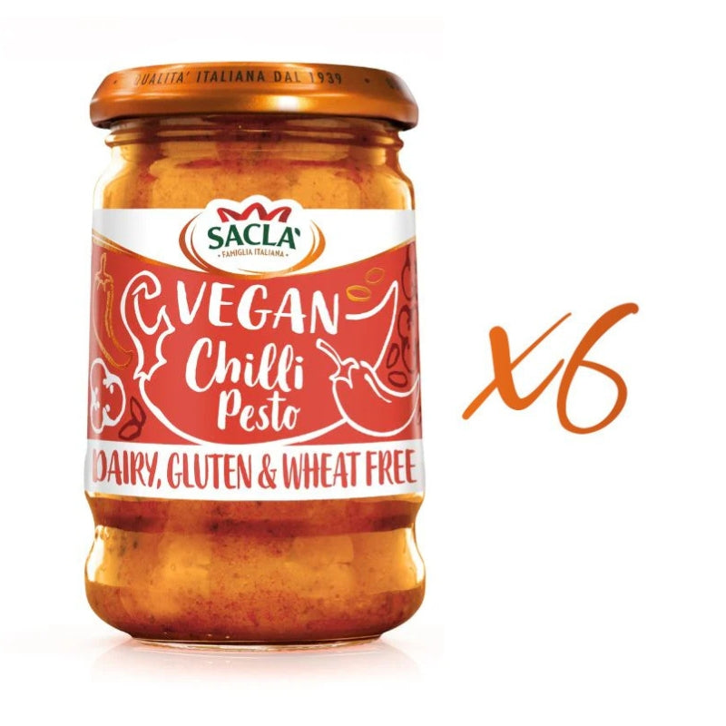 Sacla' Vegan Chilli Pesto 190g