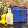 Bottle and decorative box included in the Limoncello Hamper
